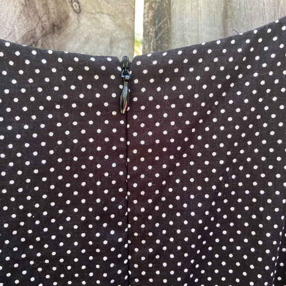 Rabbit Rabbit Rabbit black polka dot dress - Picture 3 of 9